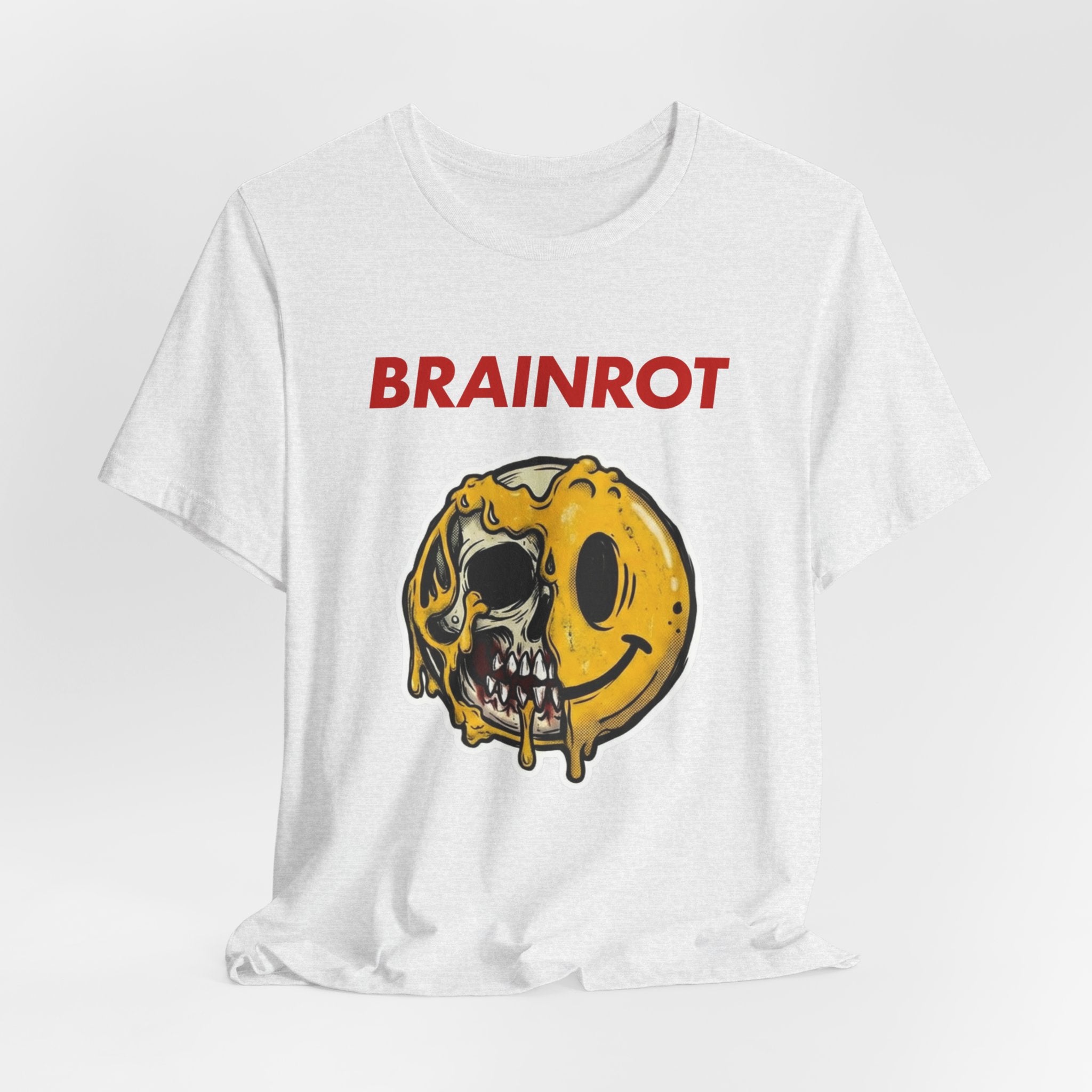 Have A Nice Meltdown - Brainrot Melting Smiley Graphic Tee