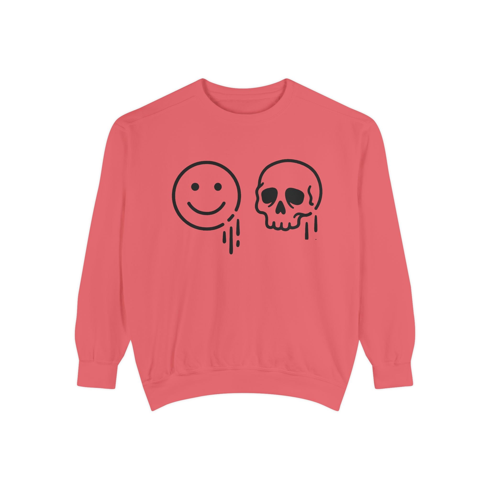 Dripping Smile & Skull Sweatshirt