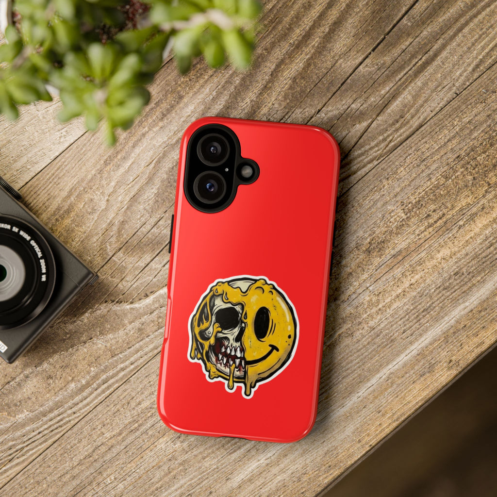 Have a Nice Meltdown - Brainrot Melting Smiley Phone Case