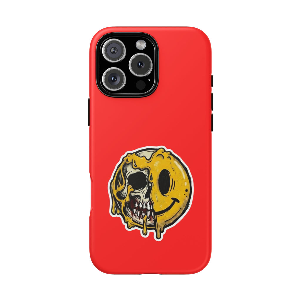 Have a Nice Meltdown - Brainrot Melting Smiley Phone Case