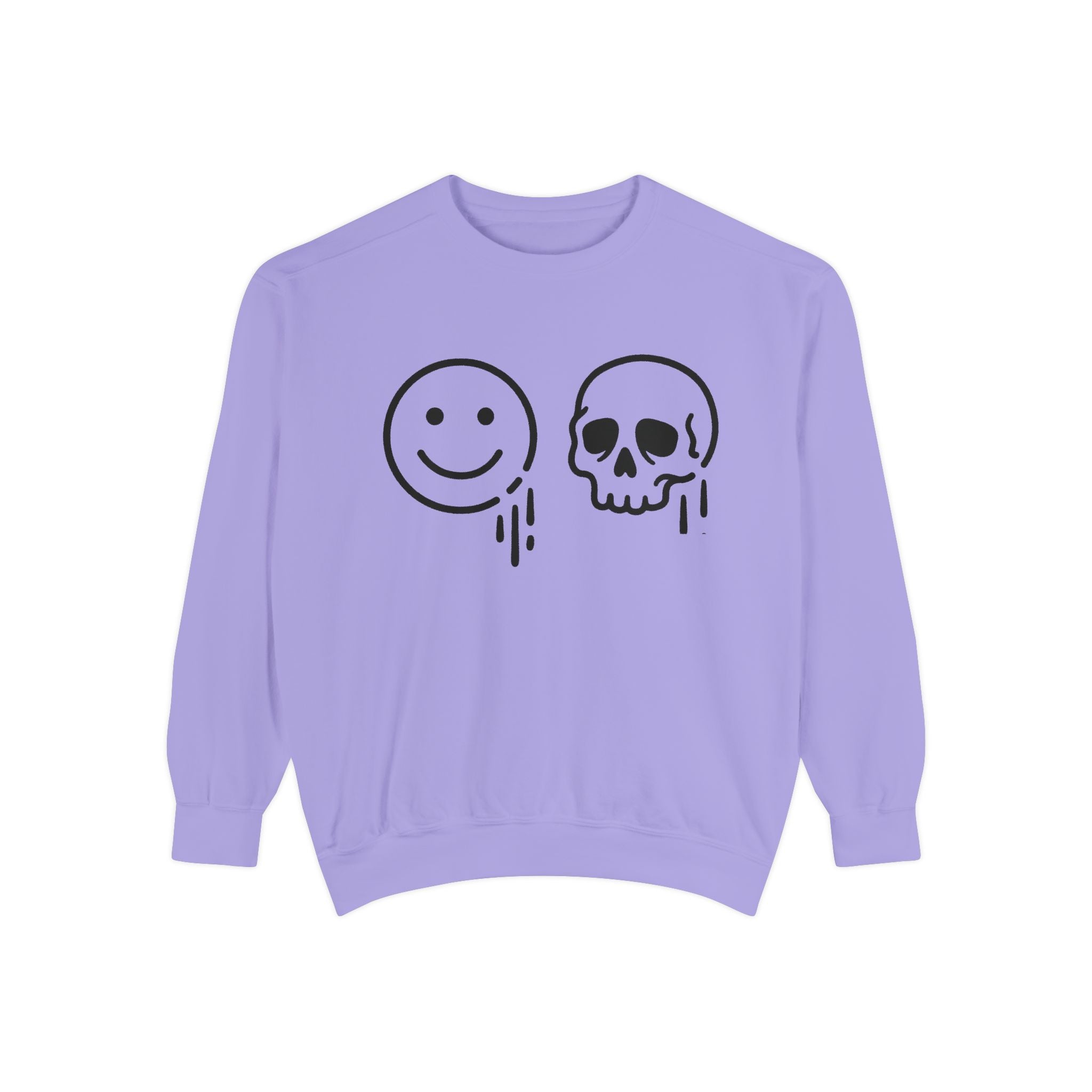 Dripping Smile & Skull Sweatshirt