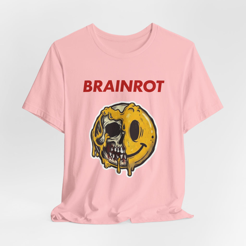 Have A Nice Meltdown - Brainrot Melting Smiley Graphic Tee