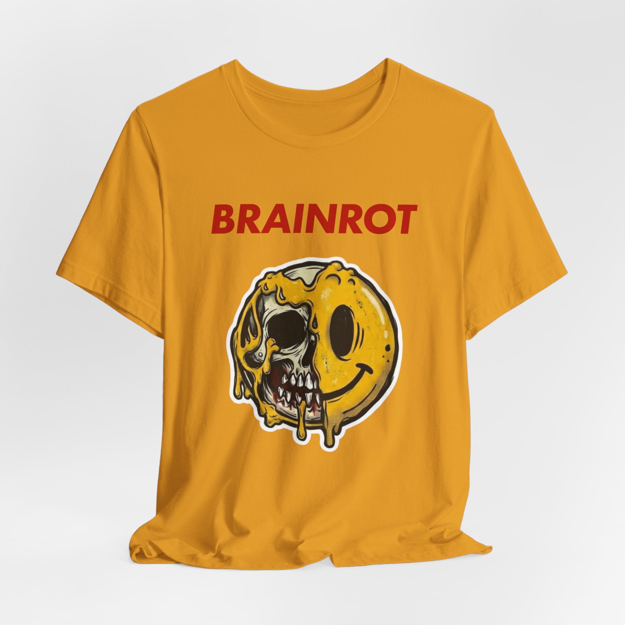 Have A Nice Meltdown - Brainrot Melting Smiley Graphic Tee