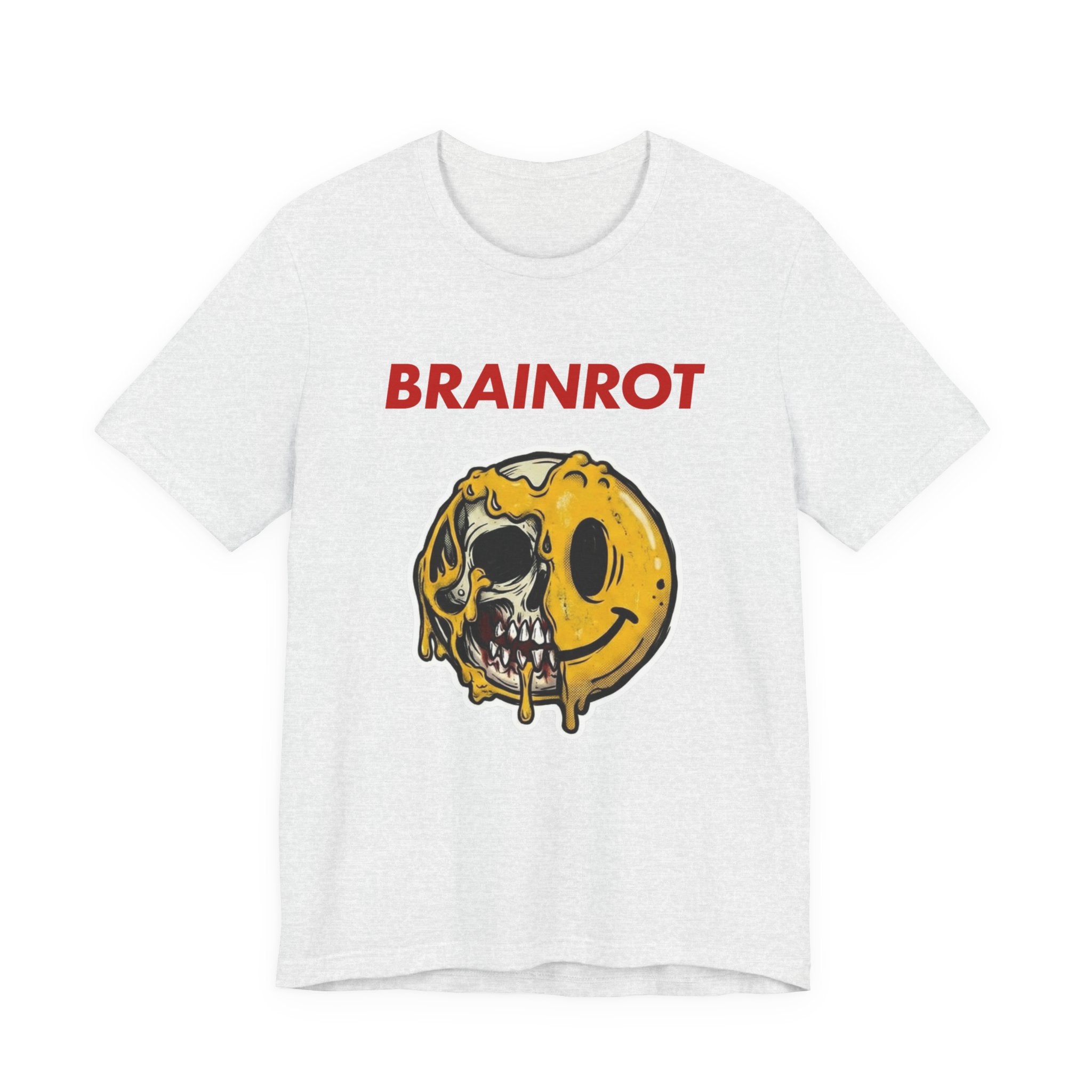 Have A Nice Meltdown - Brainrot Melting Smiley Graphic Tee