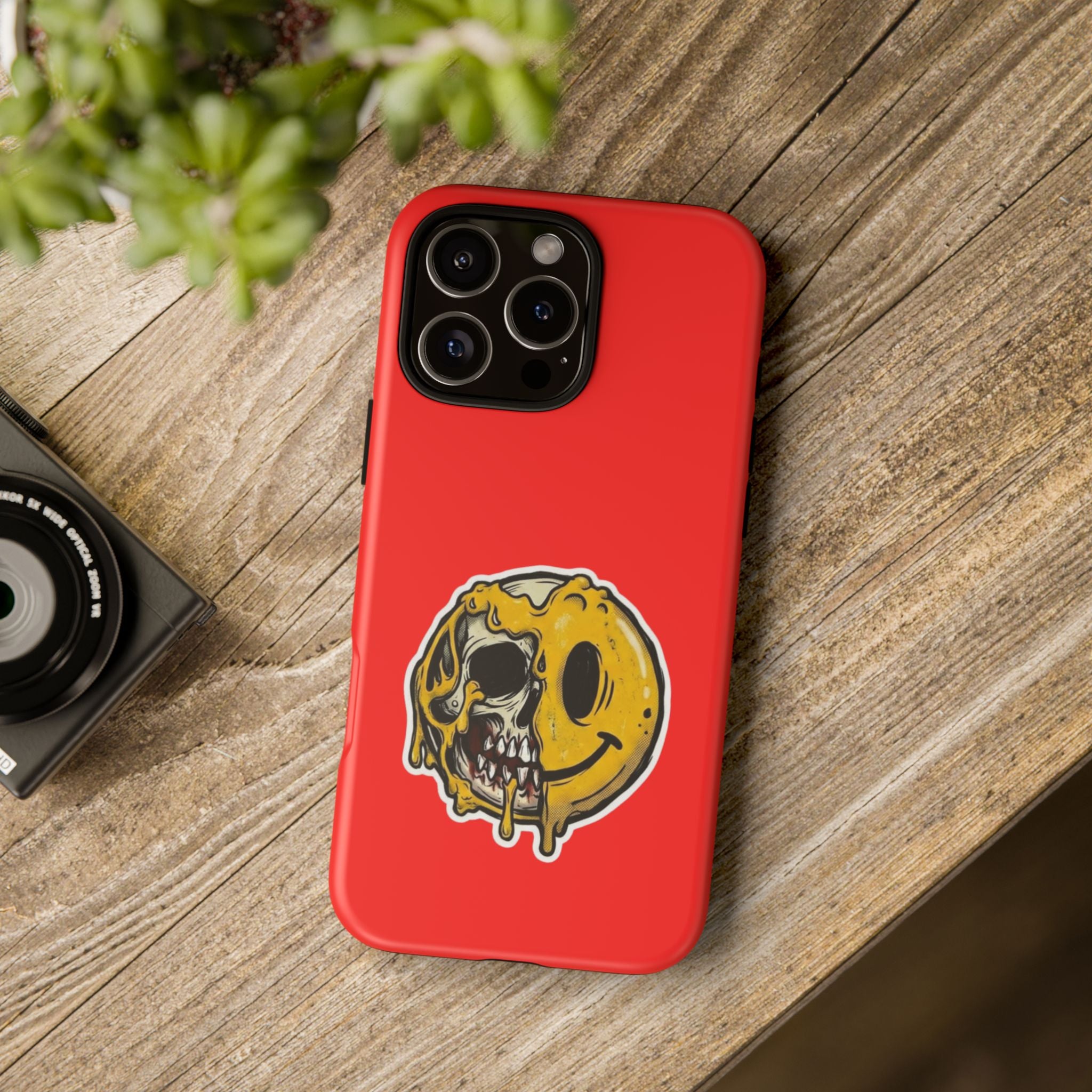 Have a Nice Meltdown - Brainrot Melting Smiley Phone Case