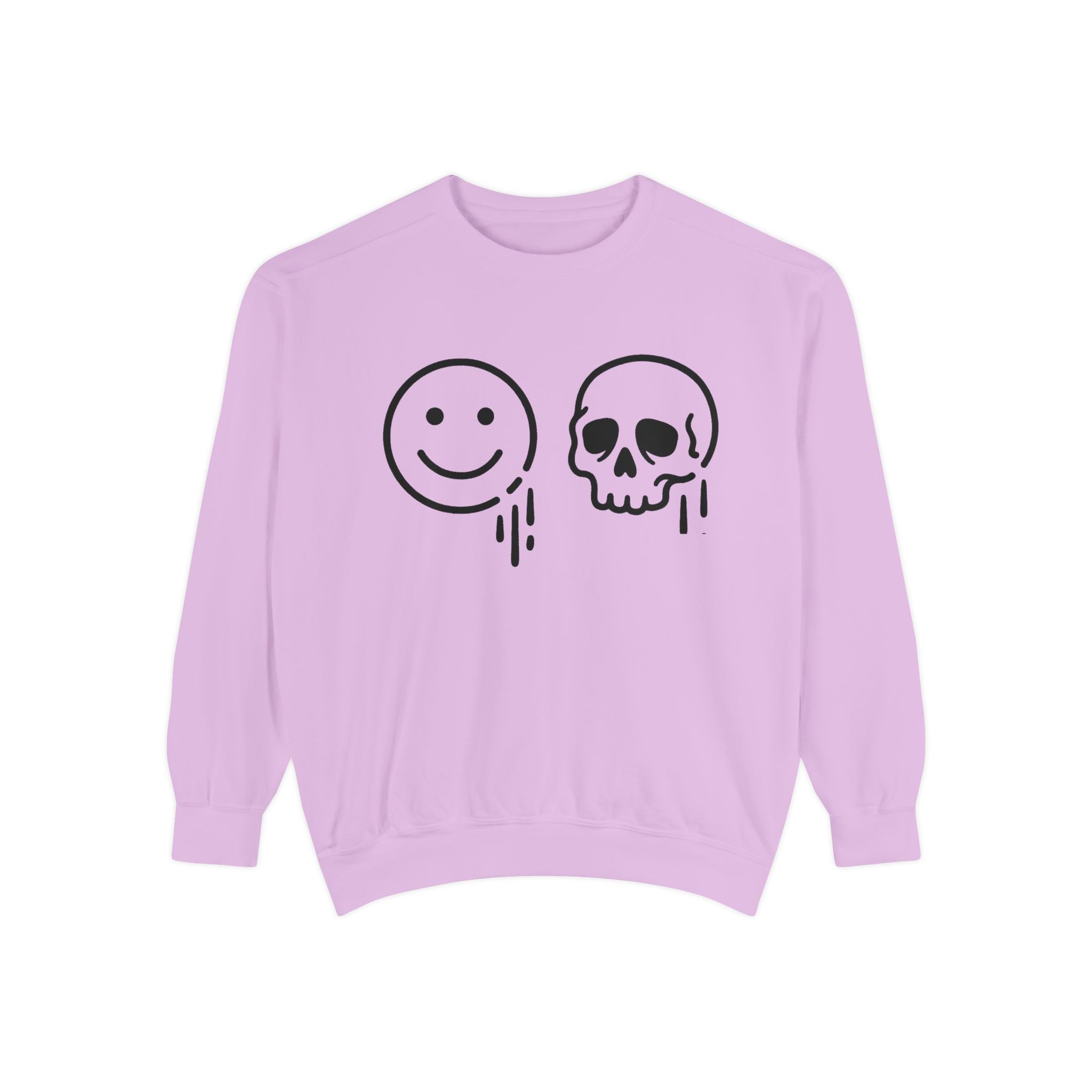 Dripping Smile & Skull Sweatshirt