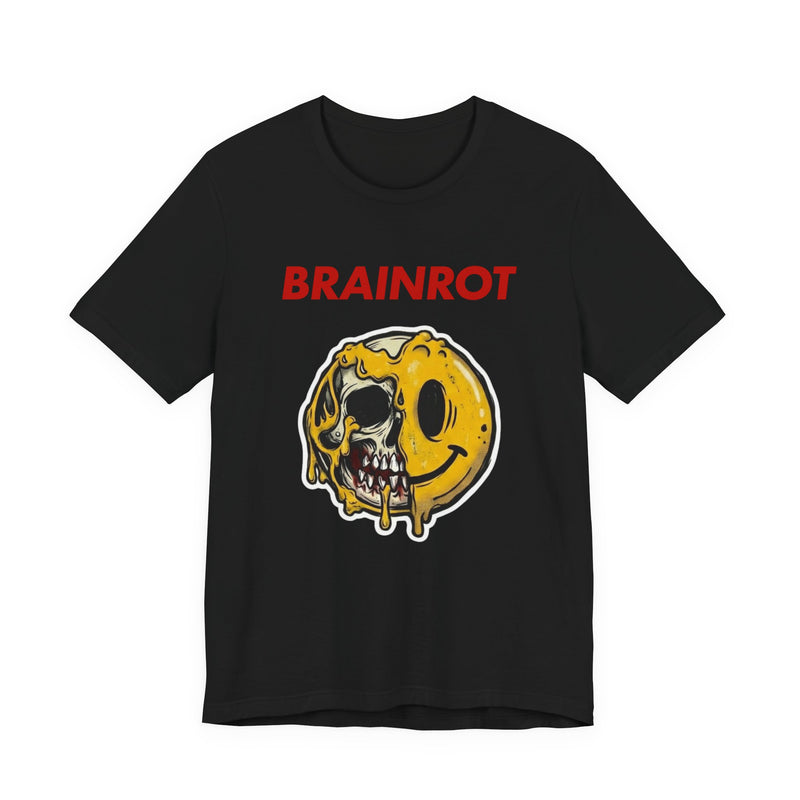 Have A Nice Meltdown - Brainrot Melting Smiley Graphic Tee