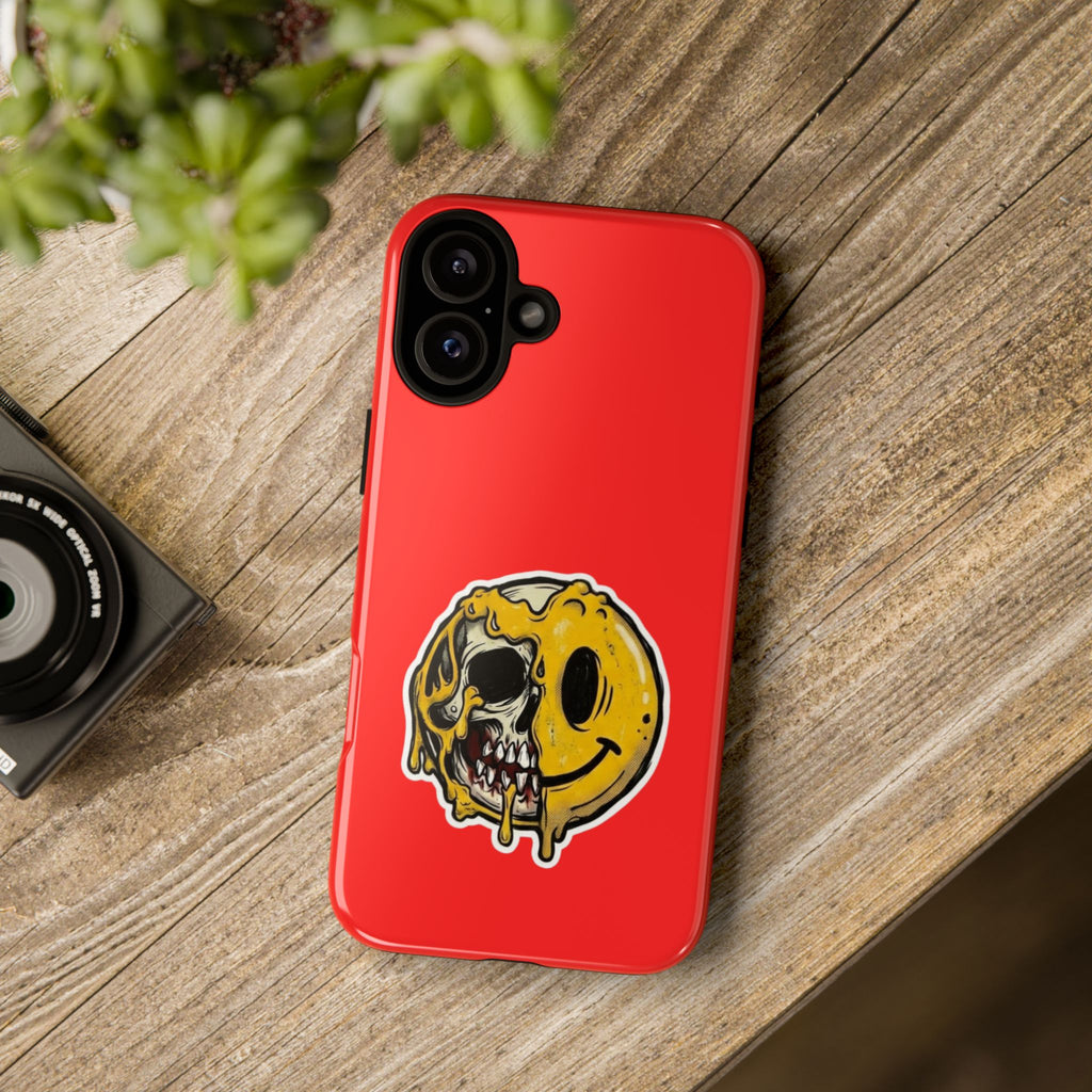 Have a Nice Meltdown - Brainrot Melting Smiley Phone Case
