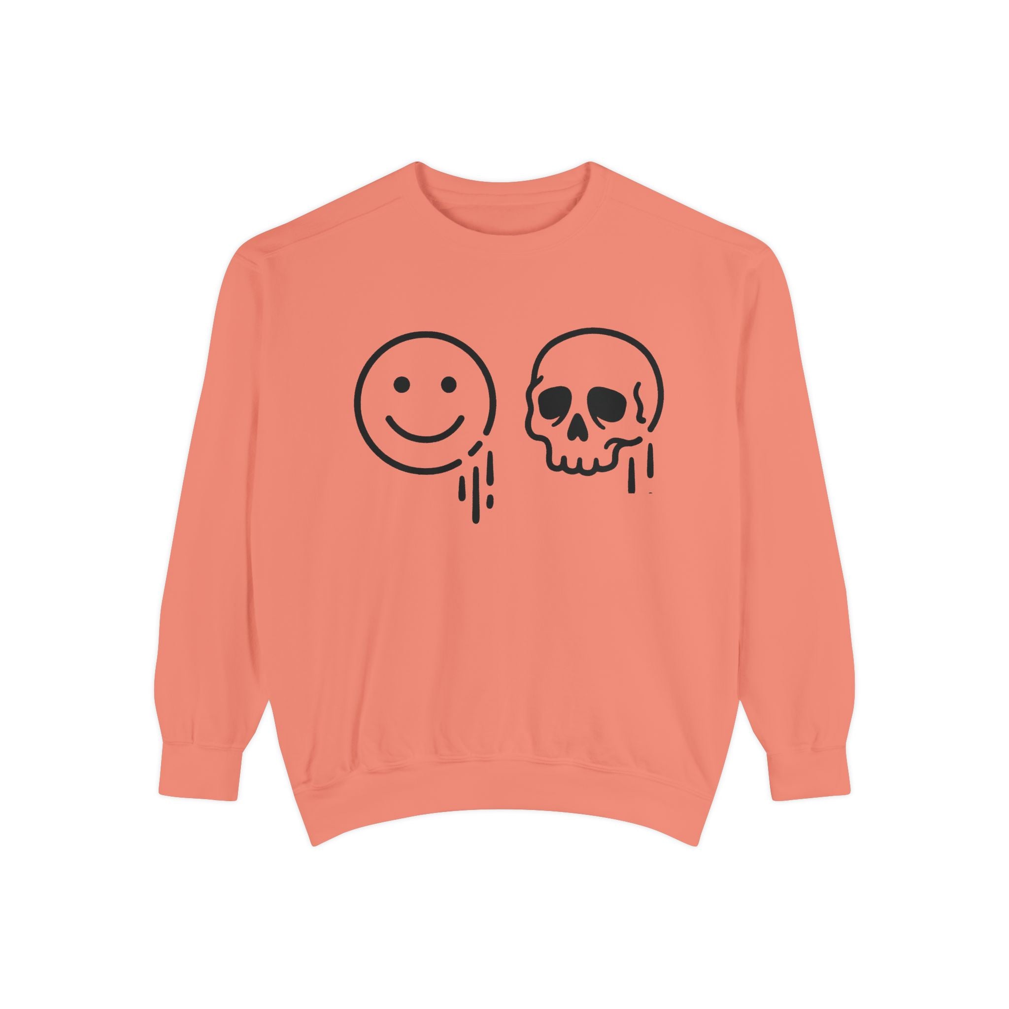 Dripping Smile & Skull Sweatshirt