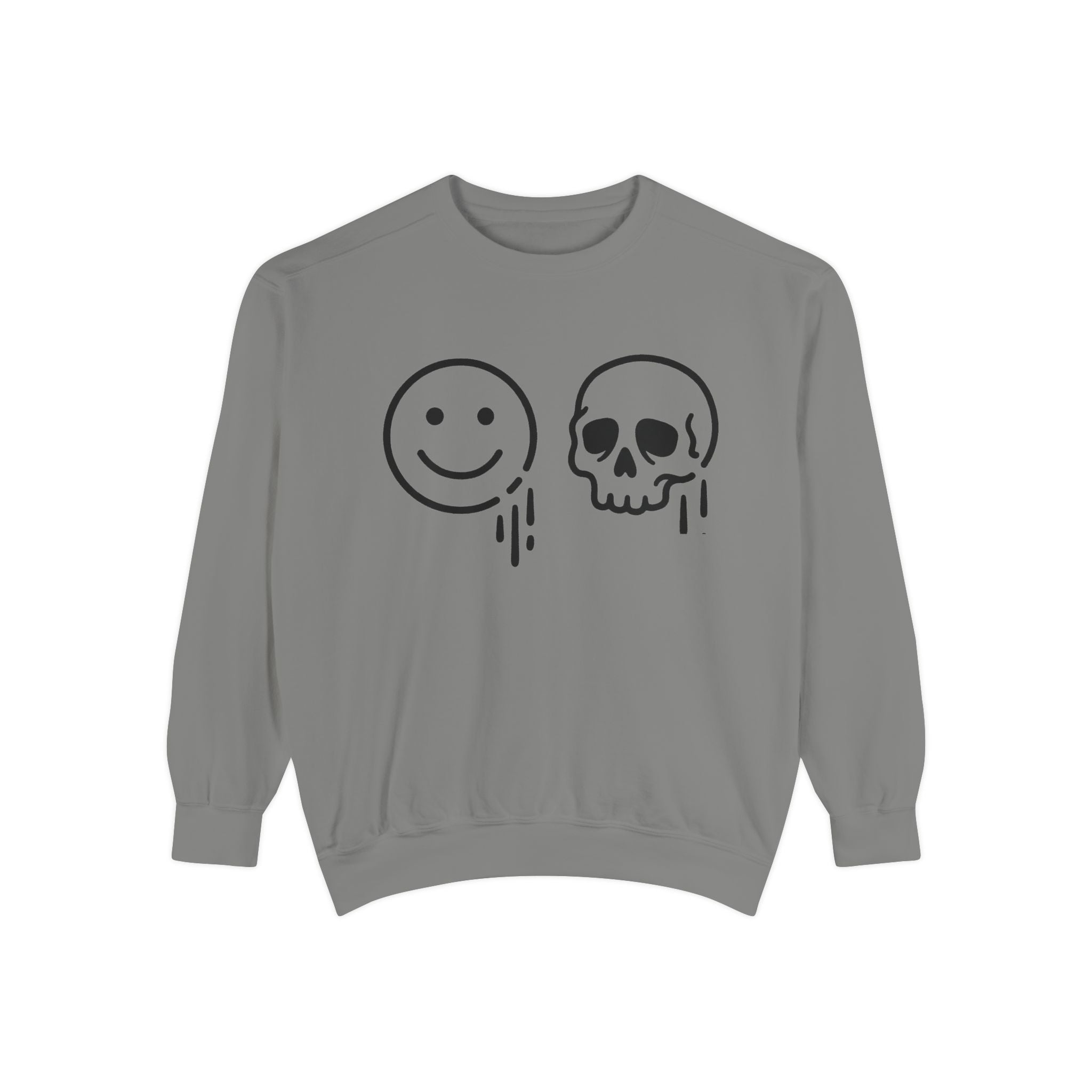 Dripping Smile & Skull Sweatshirt