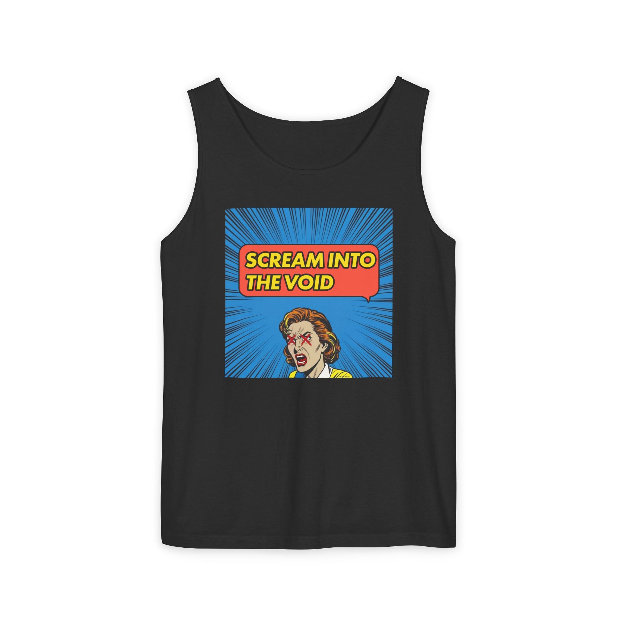 Scream Into The Void - Brainrot Tank Top