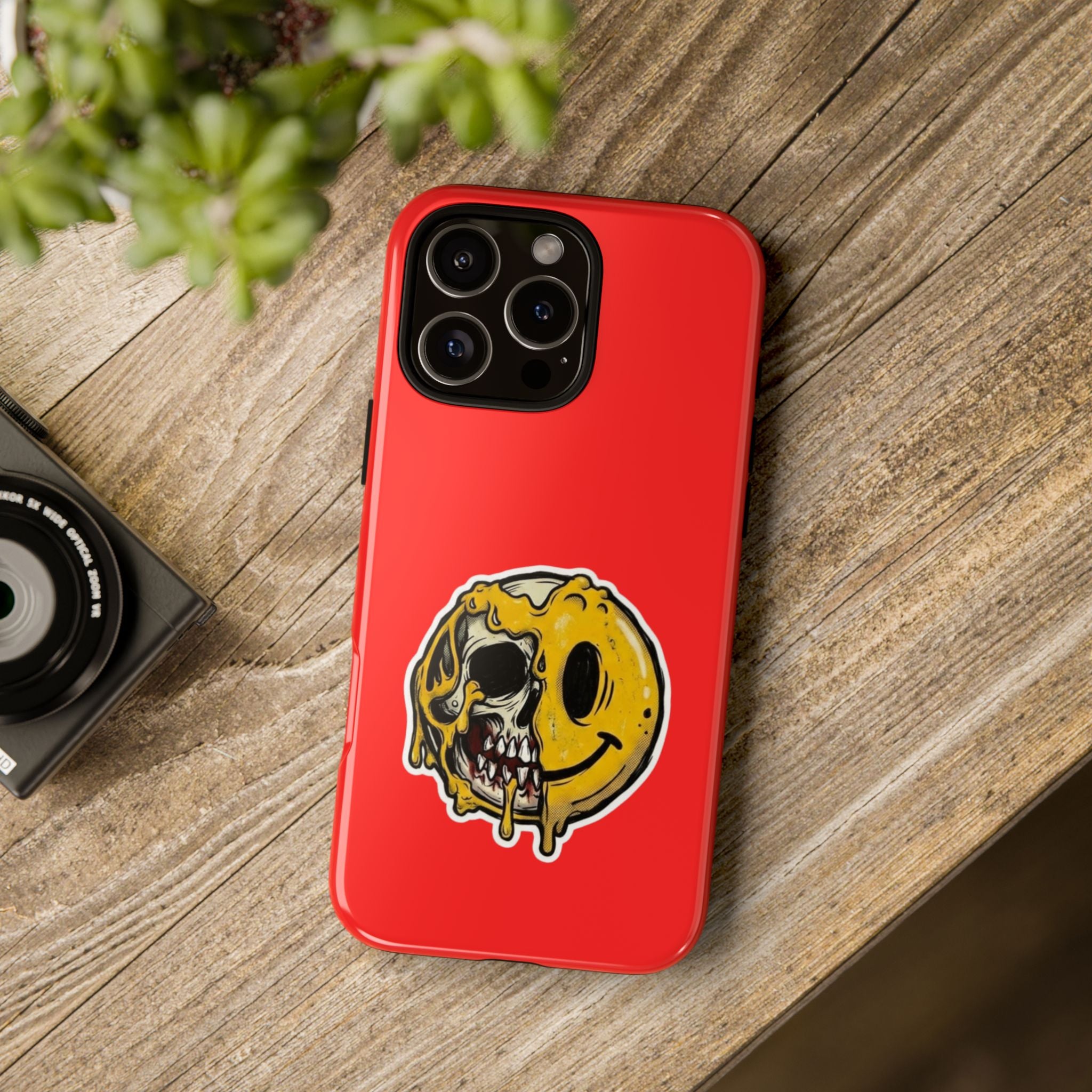 Have a Nice Meltdown - Brainrot Melting Smiley Phone Case