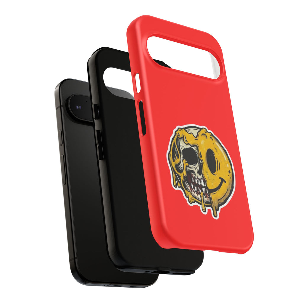 Have a Nice Meltdown - Brainrot Melting Smiley Phone Case