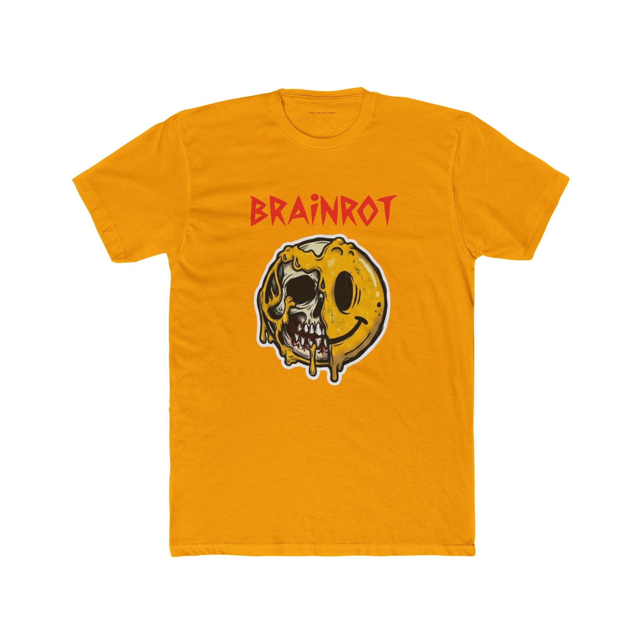 Brainrot Melting Smiley T-Shirt