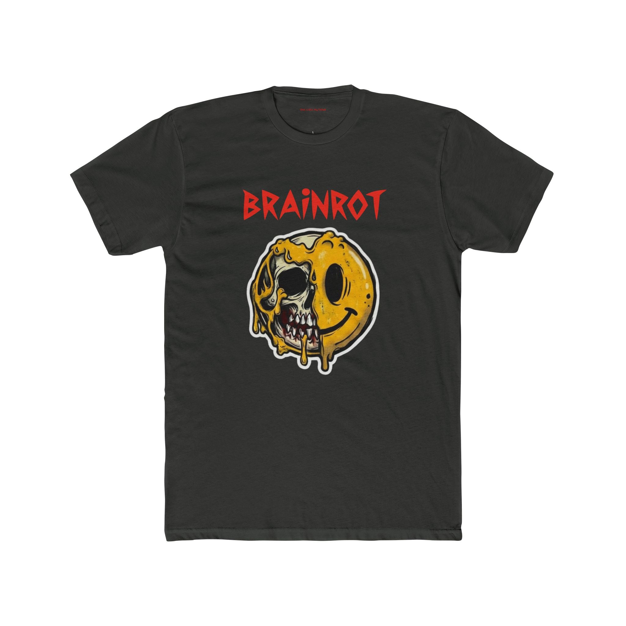 Brainrot Melting Smiley T-Shirt