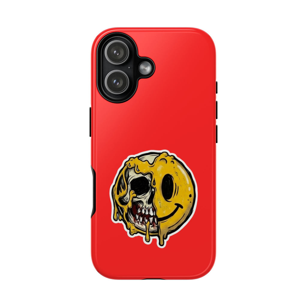 Have a Nice Meltdown - Brainrot Melting Smiley Phone Case