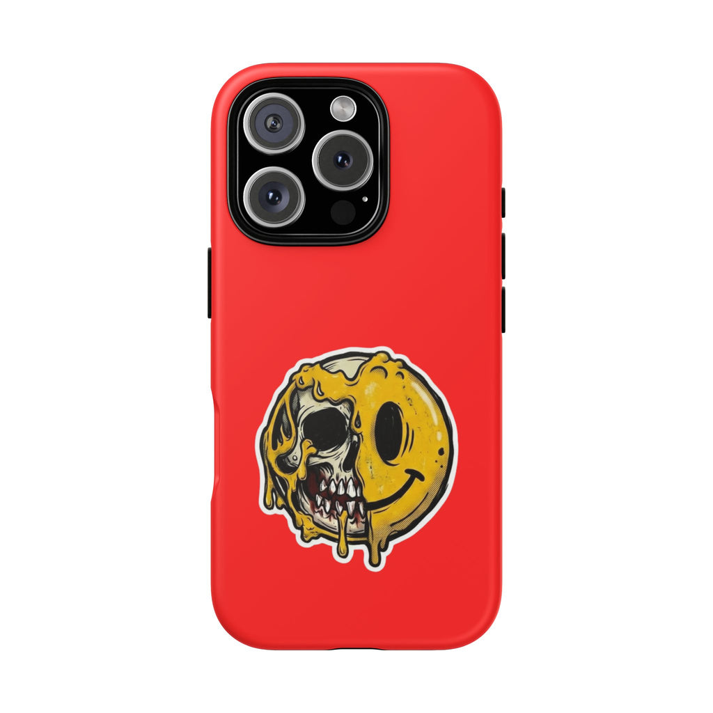 Have a Nice Meltdown - Brainrot Melting Smiley Phone Case