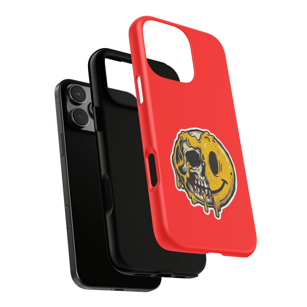 Have a Nice Meltdown - Brainrot Melting Smiley Phone Case