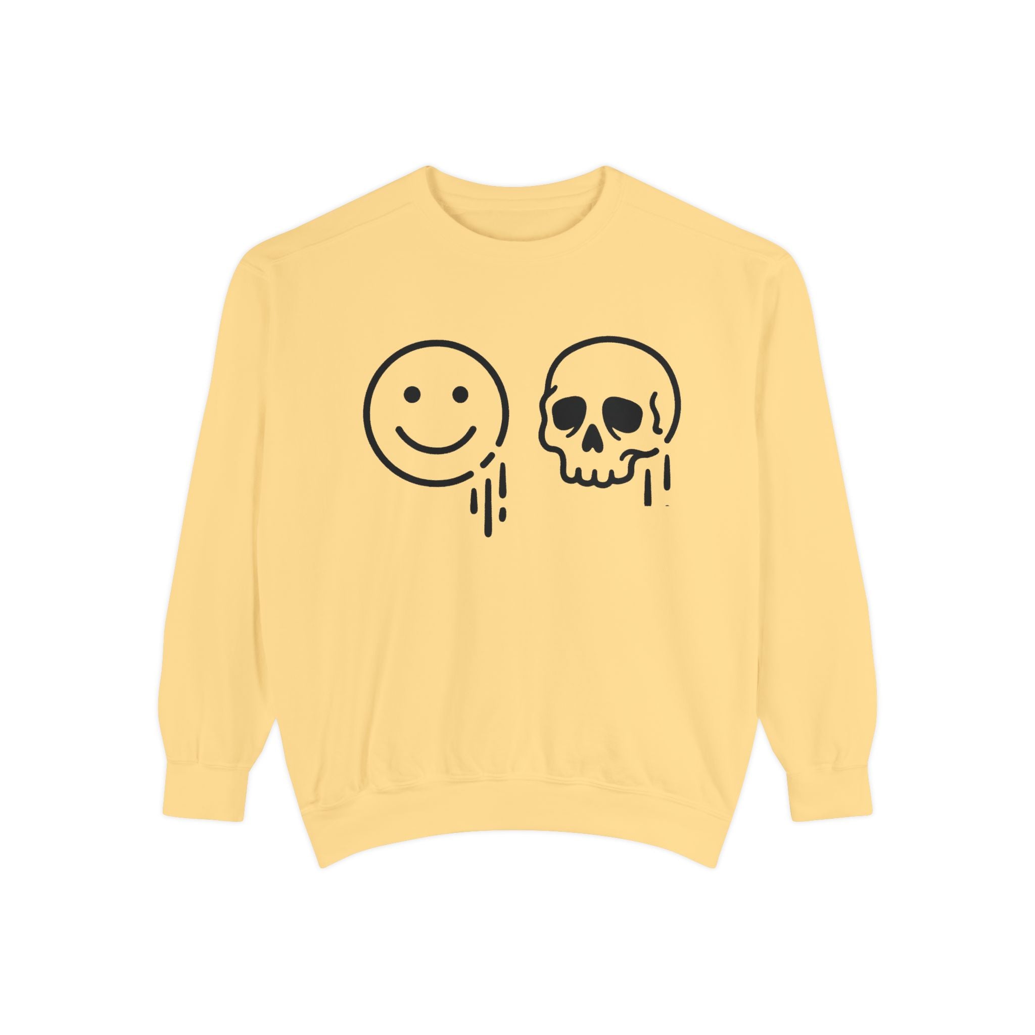 Dripping Smile & Skull Sweatshirt