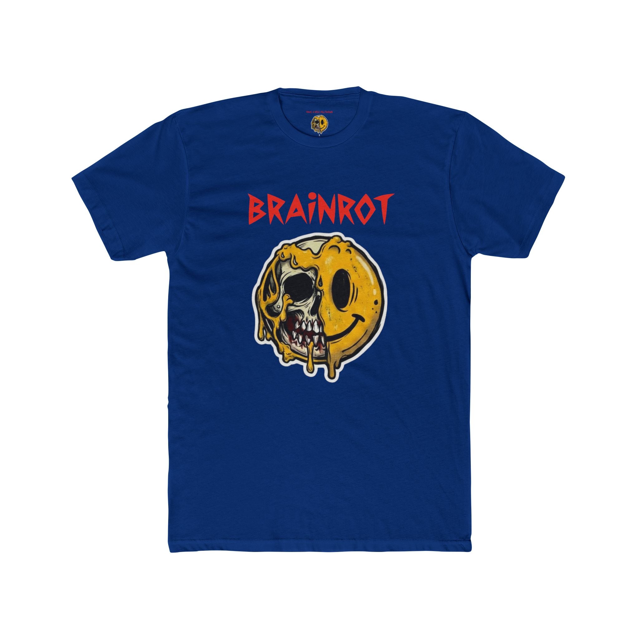 Have a Nice Meltdown - Brainrot Melting Smiley T-Shirt